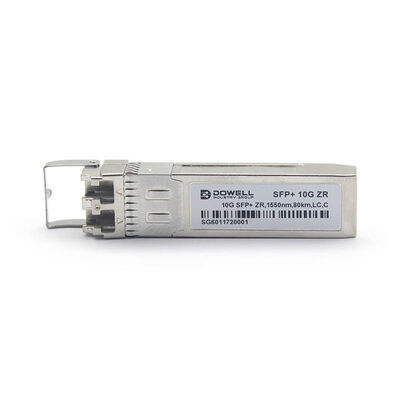 Duplex LC 10G ZR 1550nm 80km 9/125 μm SMF SFP-Empfänger