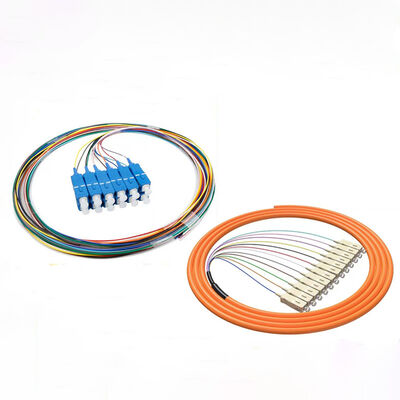 FTTH SC/LC/ST/FC Ein-/Mehrmodus 12-Kern-Bundled Fiber Pigtail