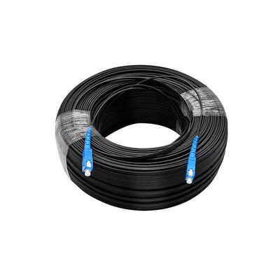 LSZH Niedrigverlust G657A1/A2 SC APC zu SC APC FTTH Flat Drop Patch Cord