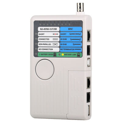 4-in-1-Fernbedienung RJ11 RJ45 USB BNC-Kabeltester