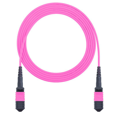 8-Kern 12-Kern MPO OM4 Glasfaser-Patchkabel