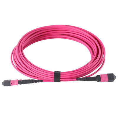 12/8/24 Fasern MPO zu MPO OM3 Multimode Glasfaser-Patchkabel